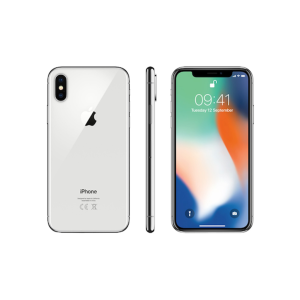 iPhone X sølv