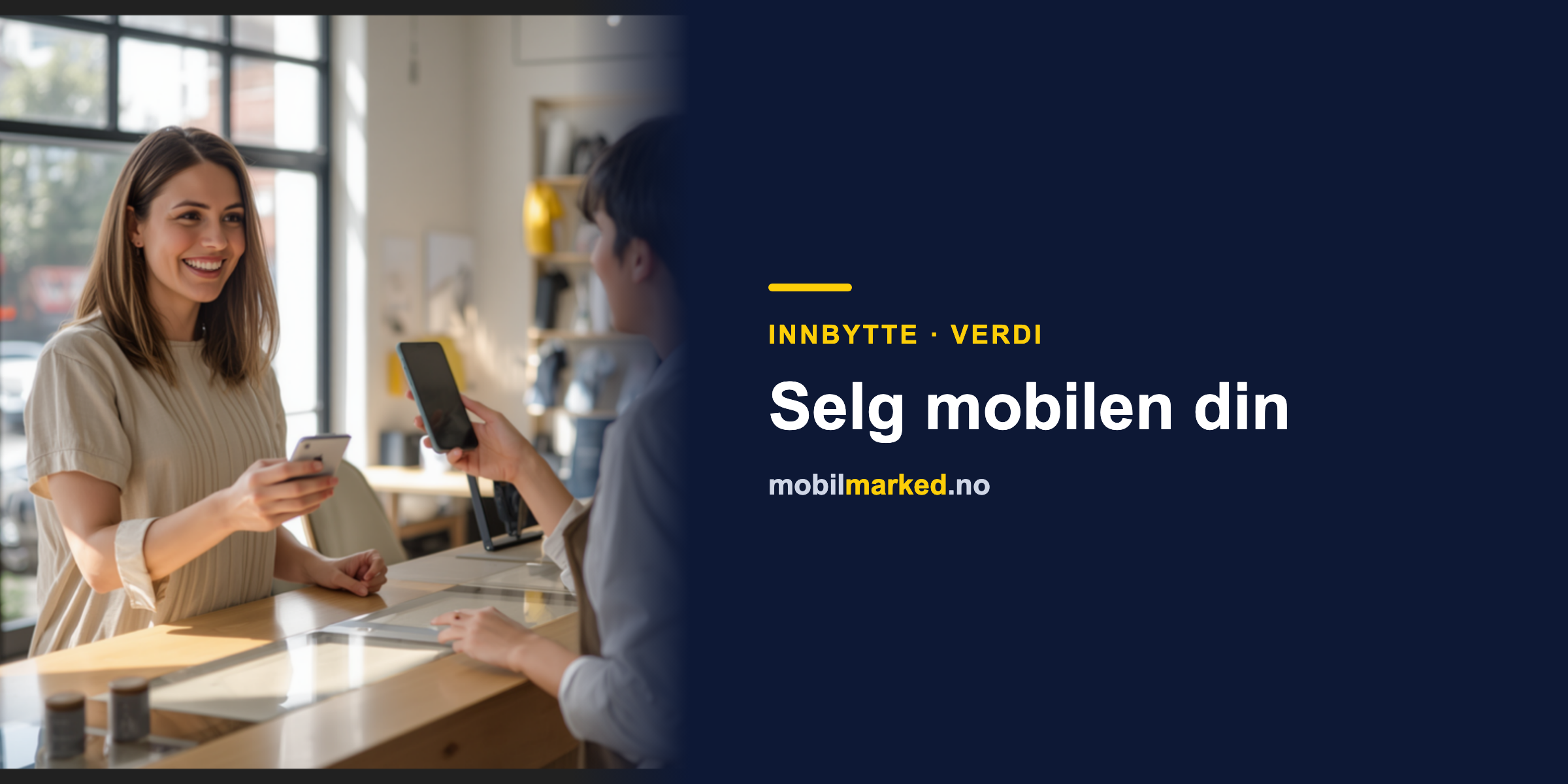 Selg mobilen din – mobilpant