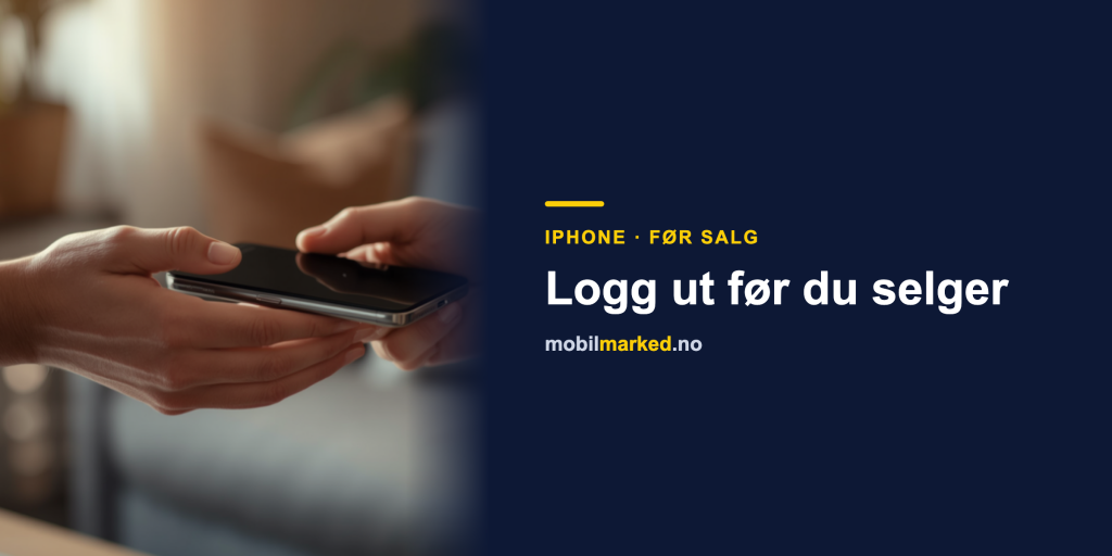 Overlevering av mobil ved innbytte