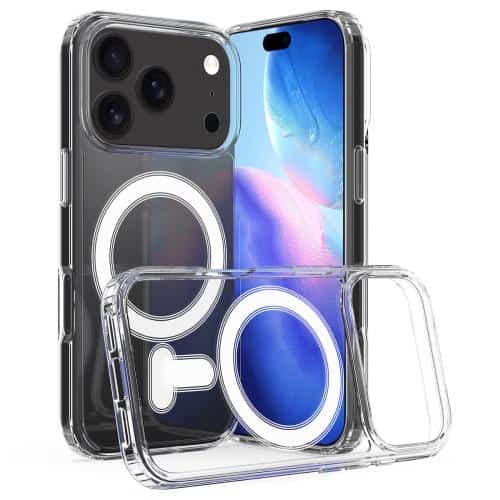 Deksel med MagSafe til iPhone 17 Pro og 18 Pro ( Gjennomsiktig )