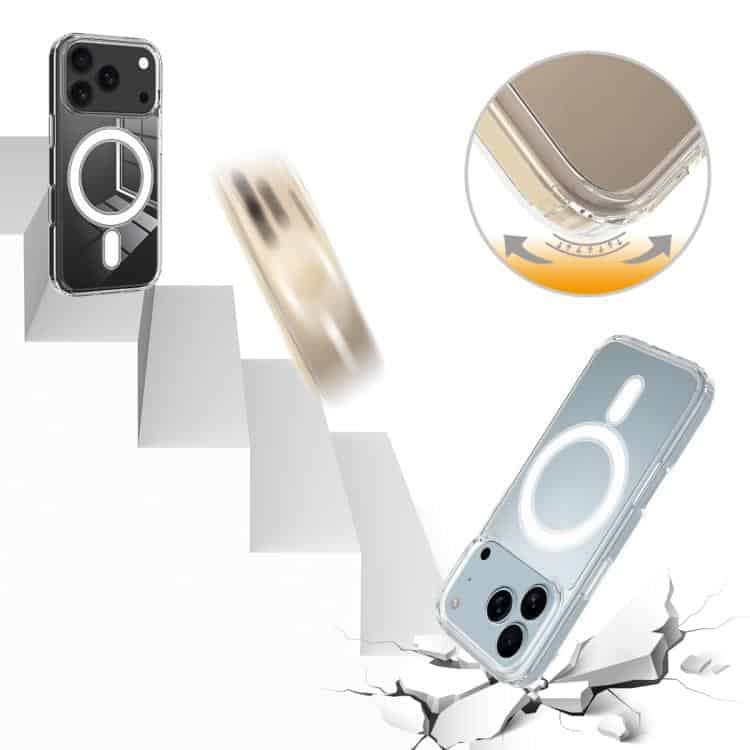 Deksel med MagSafe til iPhone 17 Pro ( Gjennomsiktig )