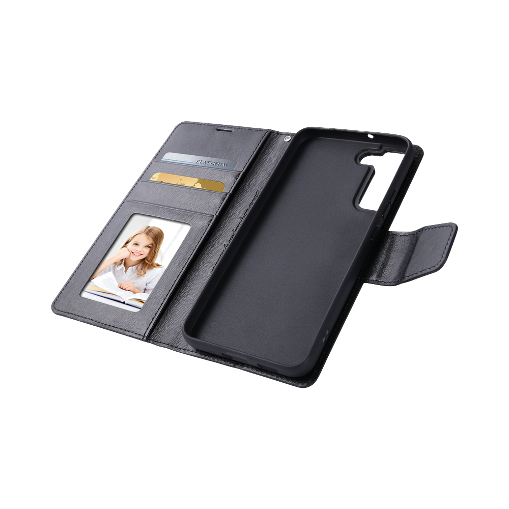 Lommebok i PU-lær for Samsung Galaxy S23 Plus
