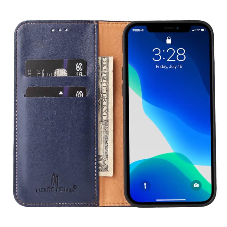 Lommebok-etui i PU-lær til iPhone 13 Pro