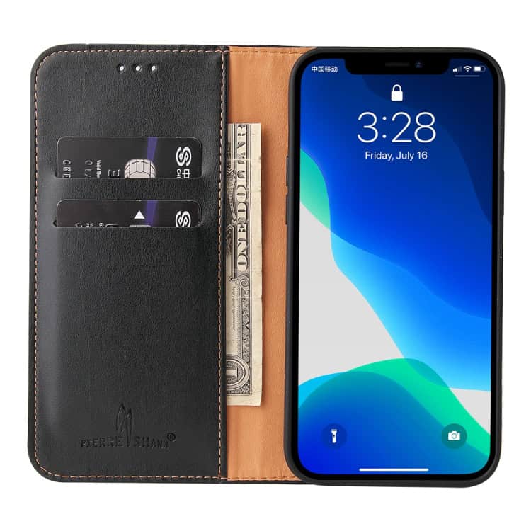 Lommebok-etui i PU-lær til iPhone 13 Pro