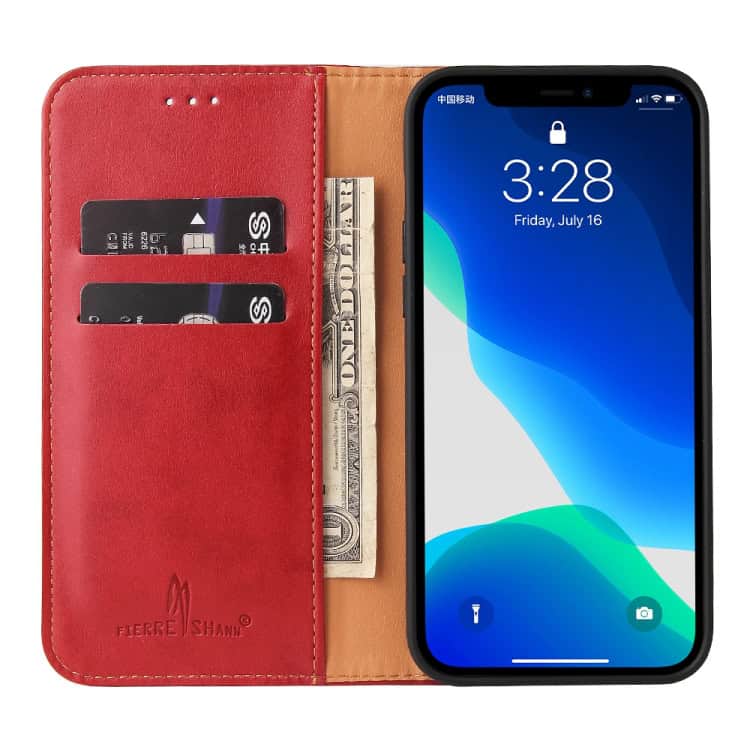 Lommebok-etui i PU-lær til iPhone 13 Pro