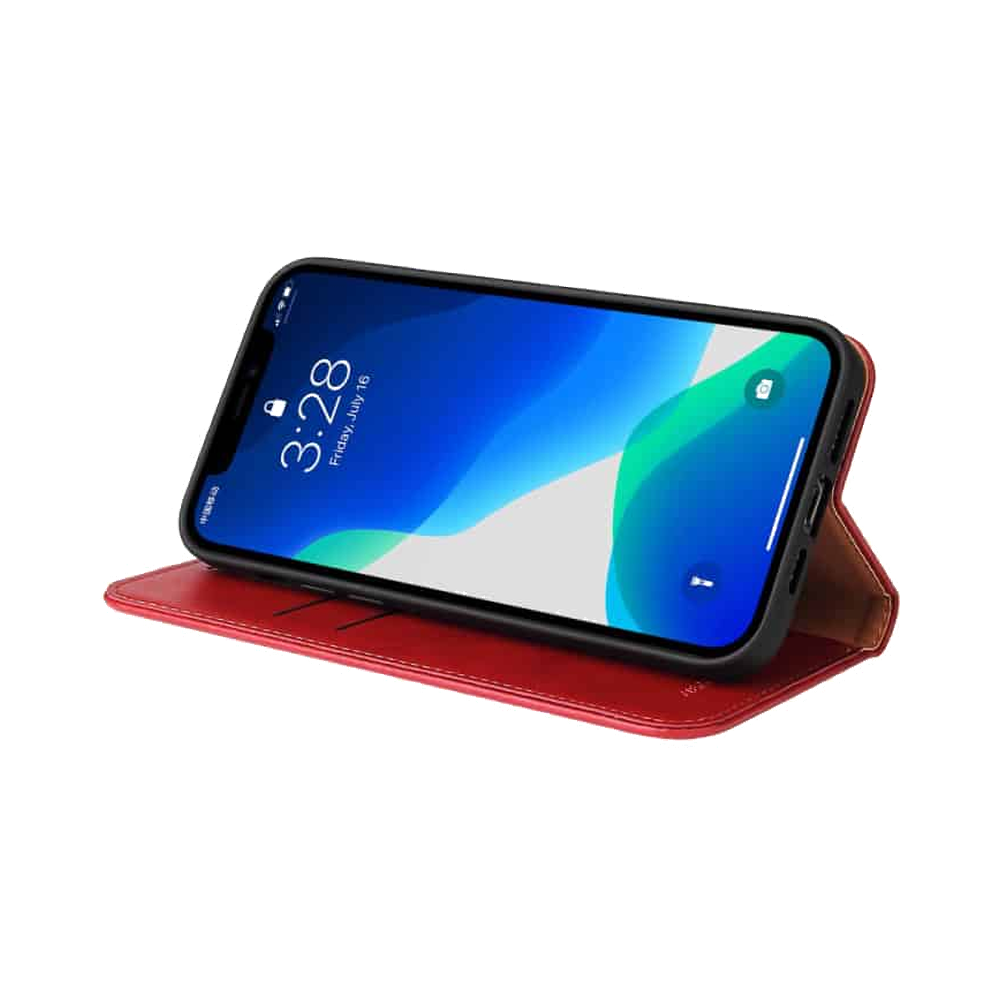 Lommebok-etui i PU-lær til iPhone 13 Pro