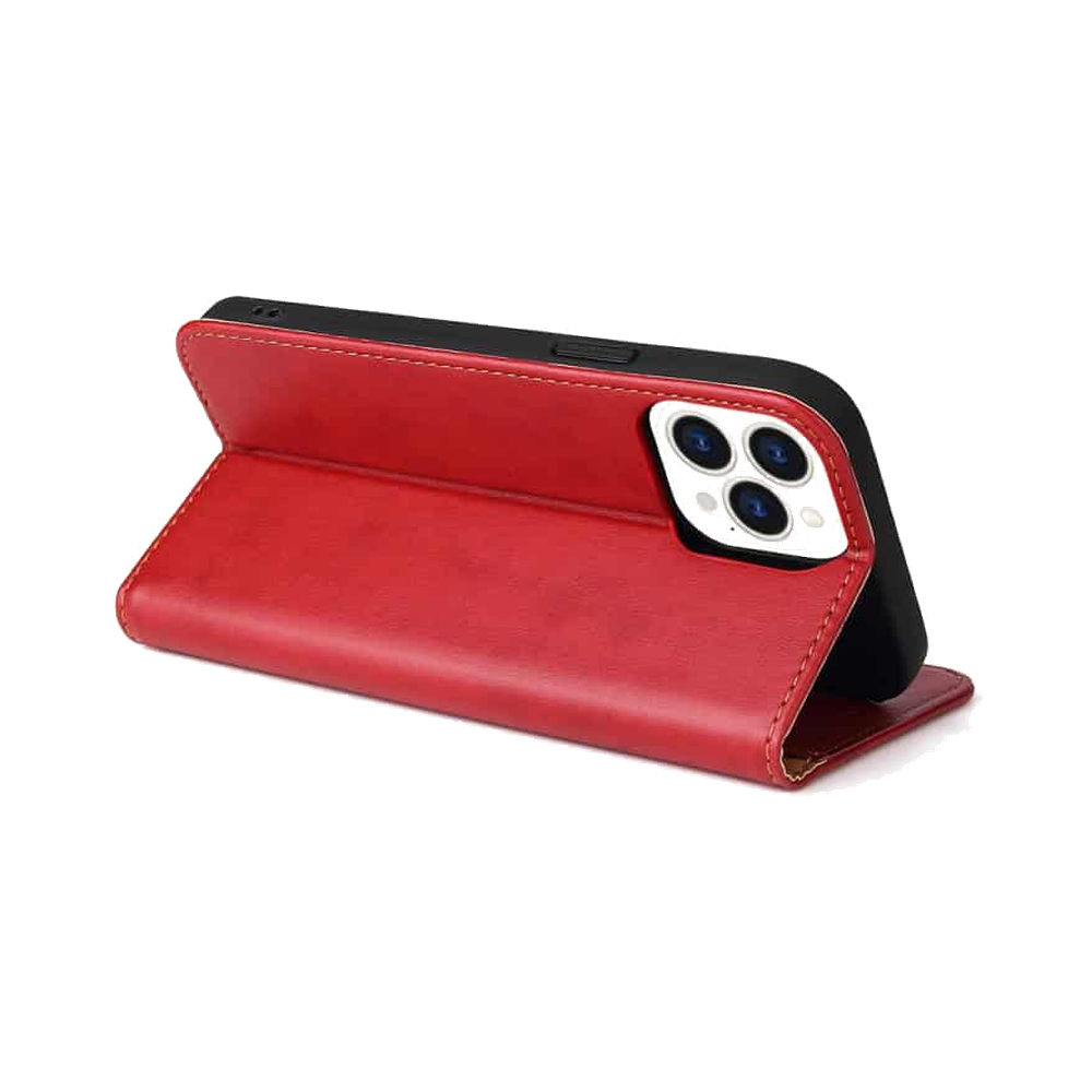 Lommebok-etui i PU-lær til iPhone 13 Pro