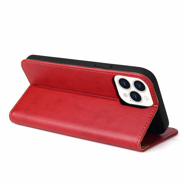Lommebok-etui i PU-lær til iPhone 13 Pro