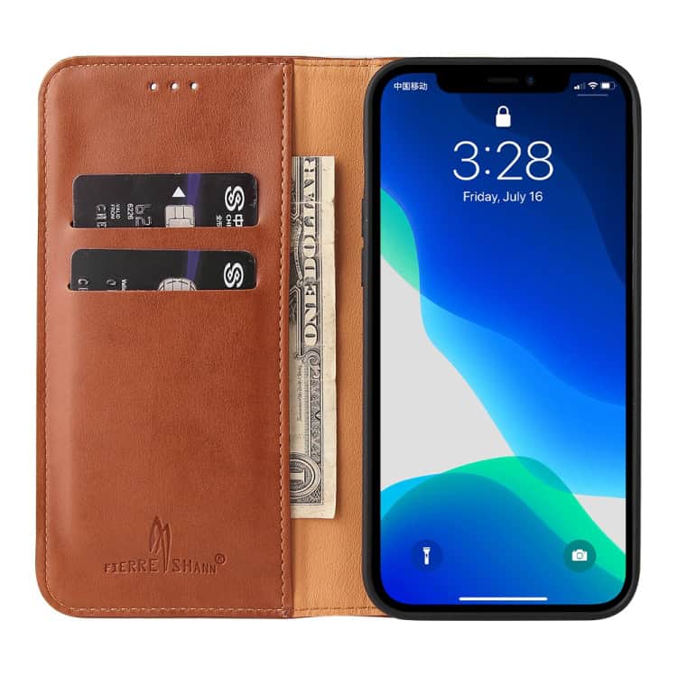Lommebok-etui i PU-lær til iPhone 13 Pro