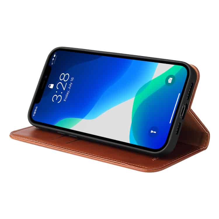 Lommebok-etui i PU-lær til iPhone 13 Pro