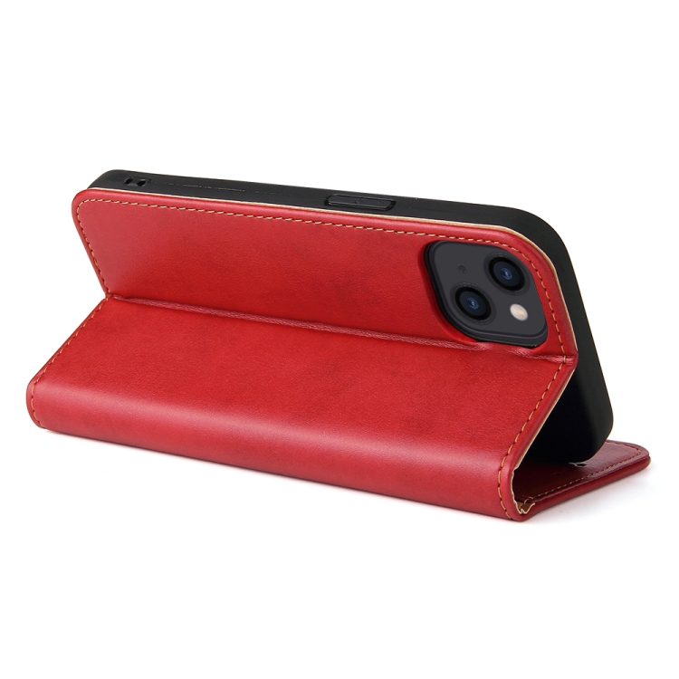Lommebok-etui i PU-lær til iPhone 14