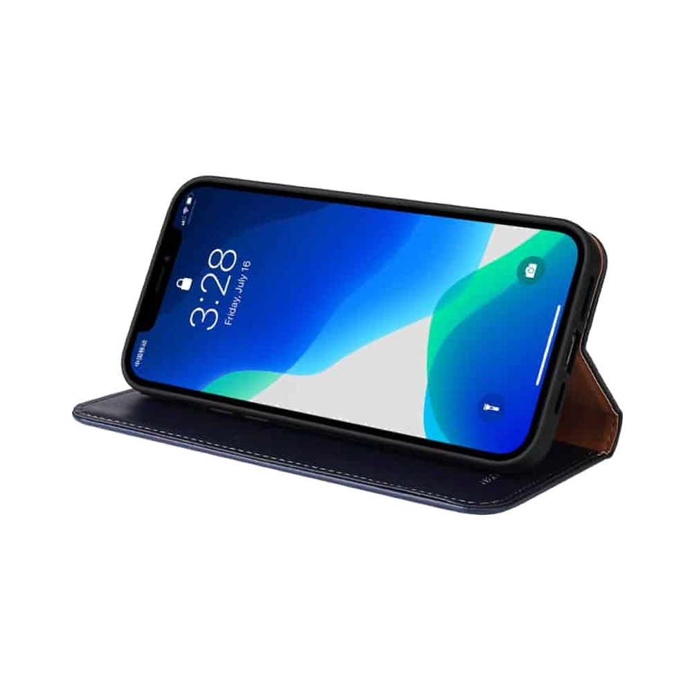Lommebok-etui i PU-lær til iPhone 14 Pro