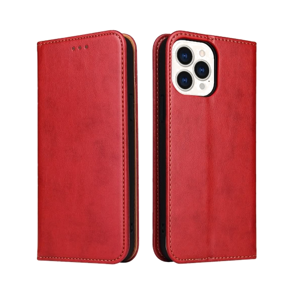 Lommebok-etui i PU-lær til iPhone 14 Pro