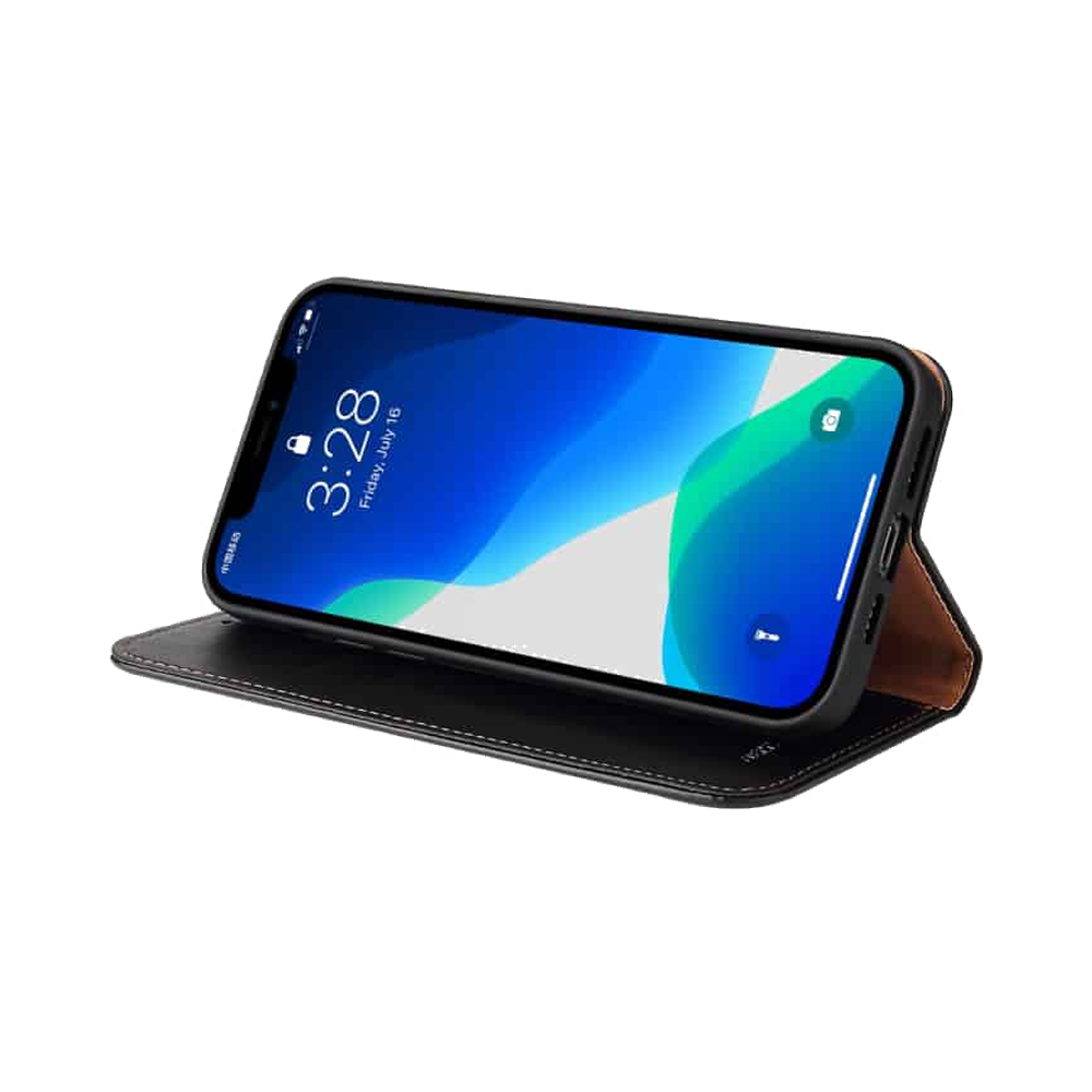 Lommebok-etui i PU-lær til iPhone 14 Pro