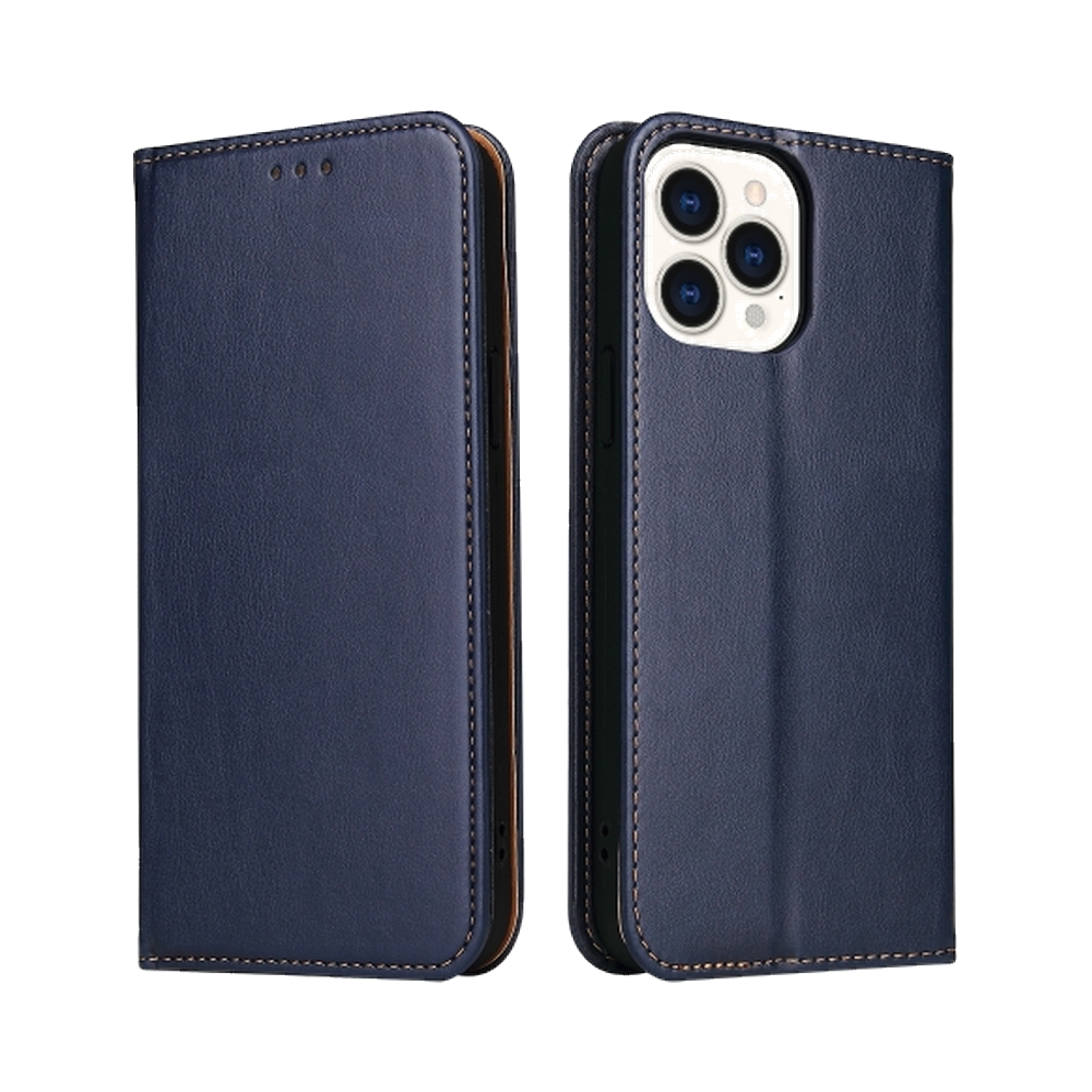 Lommebok-etui i PU-lær til iPhone 15 Pro