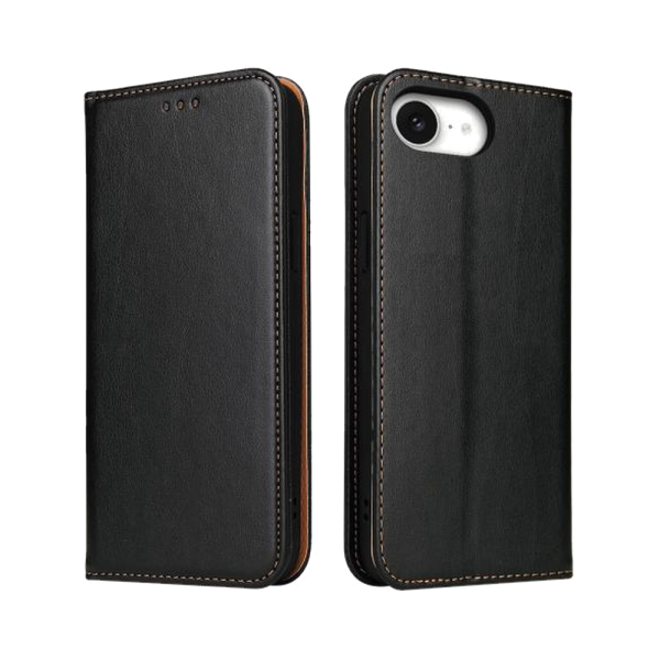 Lommebok-etui i PU-lær til iPhone 16e / 17e