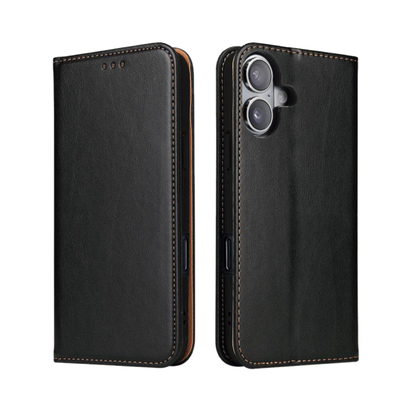 Lommebok-etui i PU-lær til iPhone 17