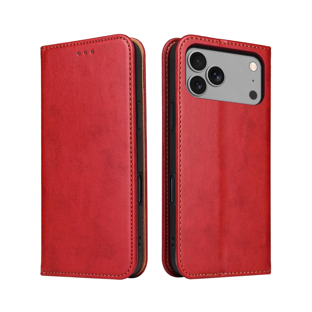 Lommebok-etui i PU-lær til iPhone 17 Pro Max
