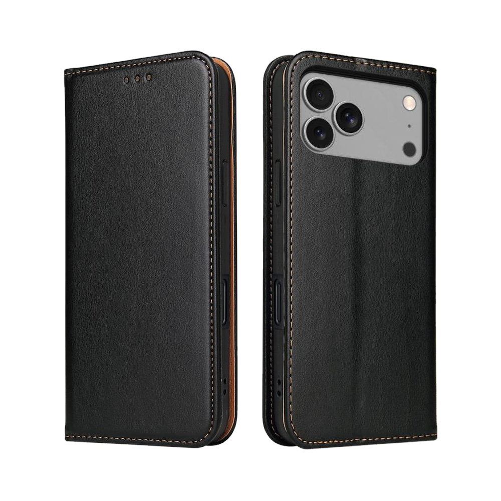 Lommebok-etui i PU-lær til iPhone 17 Pro Max