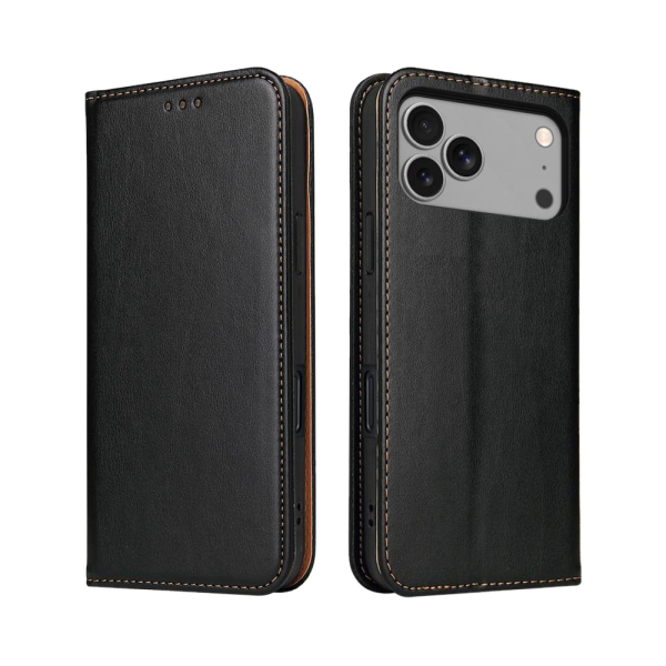 Lommebok-etui i PU-lær til iPhone 17 Pro og 18 Pro