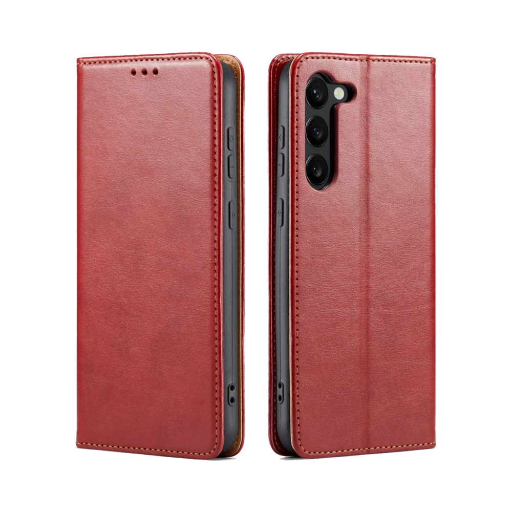 Lommebok-etui i PU-lær til Samsung Galaxy S24 Plus
