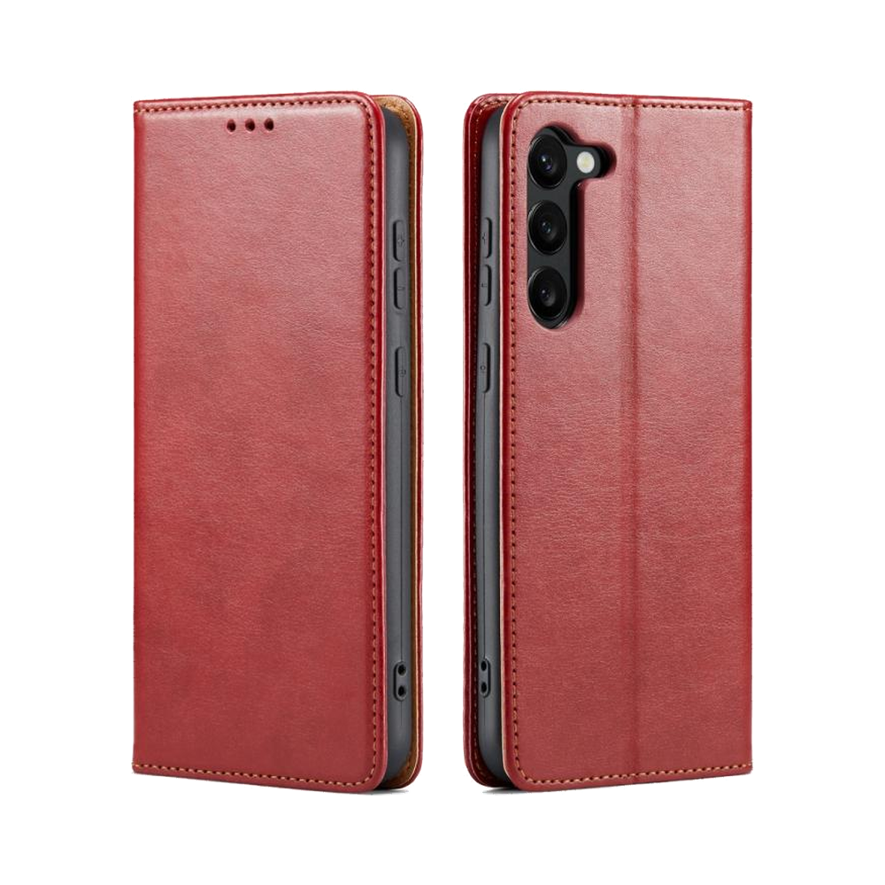 Lommebok-etui i PU-lær til Samsung Galaxy S25