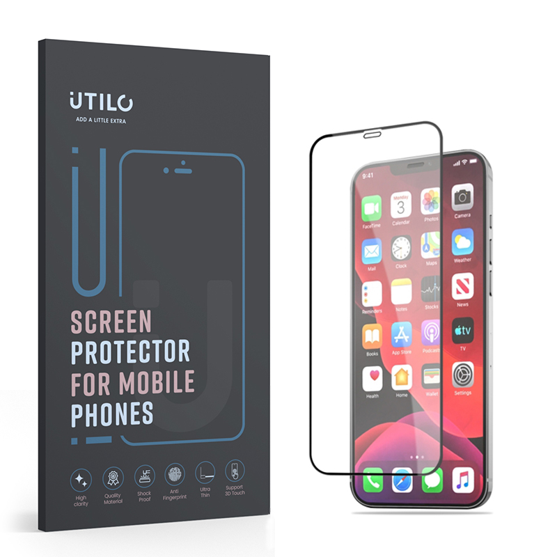 UTILO Skjermbeskytter for iPhone 13 Pro Max