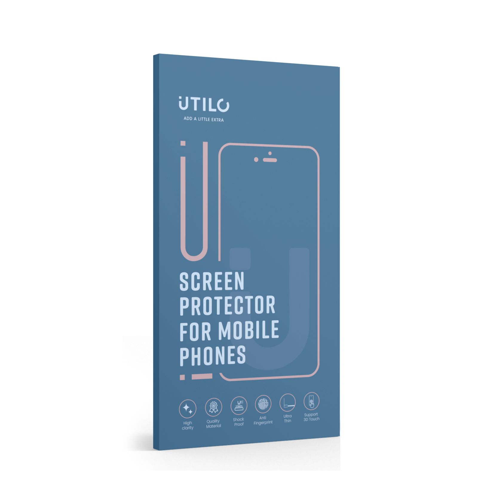 UTILO Skjermbeskytter for iPhone 16e / 17e